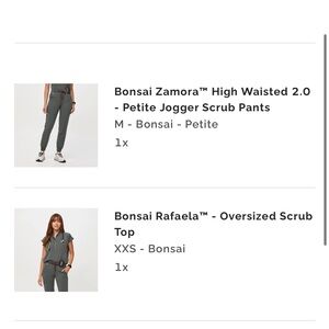 Figs Bonsai Scrub Set.